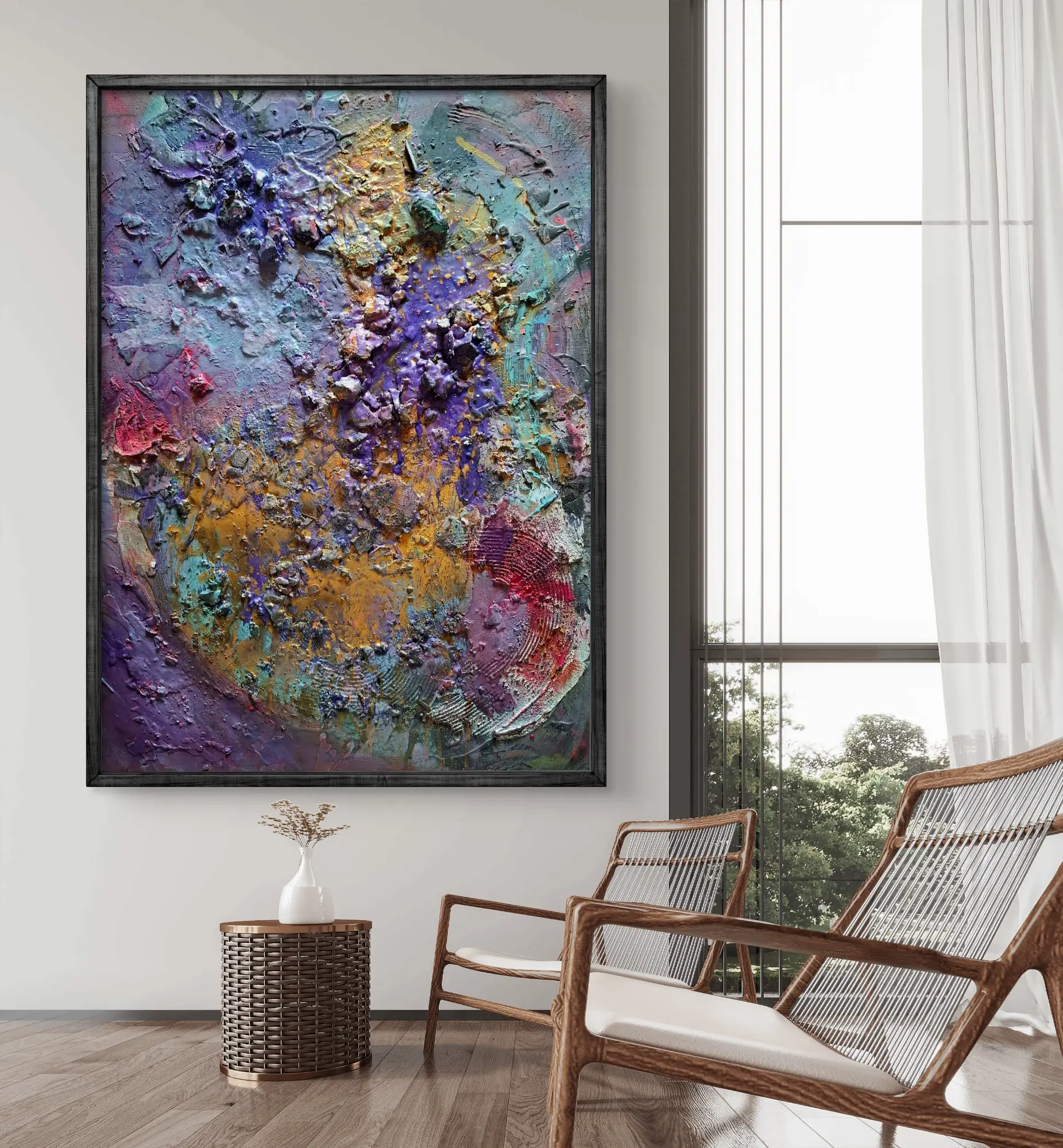 Vibrant Energy – Kunstwerk im Raum